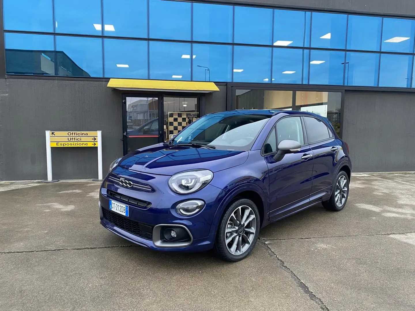 Fiat 500X 1.5 T4 Hybrid Sport 130cv DCT Bleu - 1