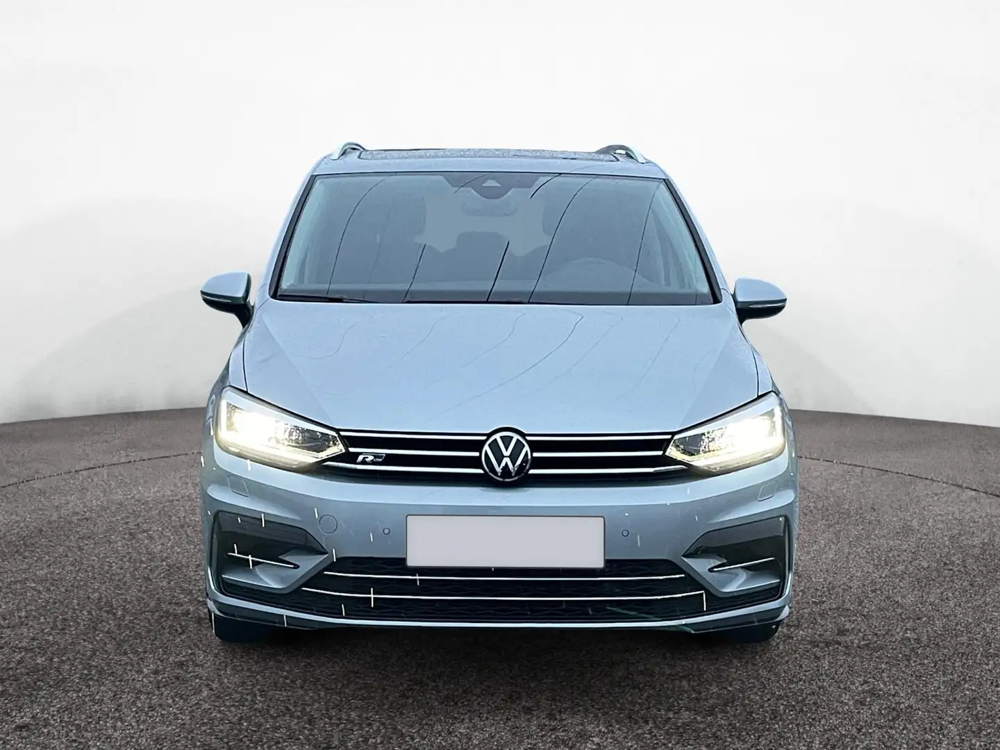 Volkswagen Touran Highline TSI DSG|R-Line|7 SITZE|AHK|PANO Silber - 2