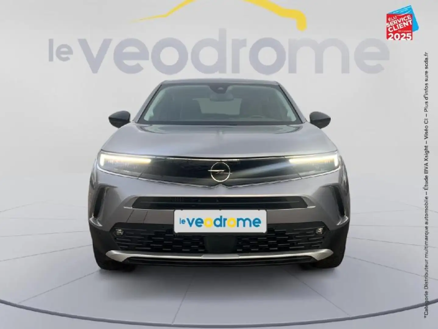 Opel Mokka 1.2 Turbo 136ch Elegance Camera Carplay Gris - 2
