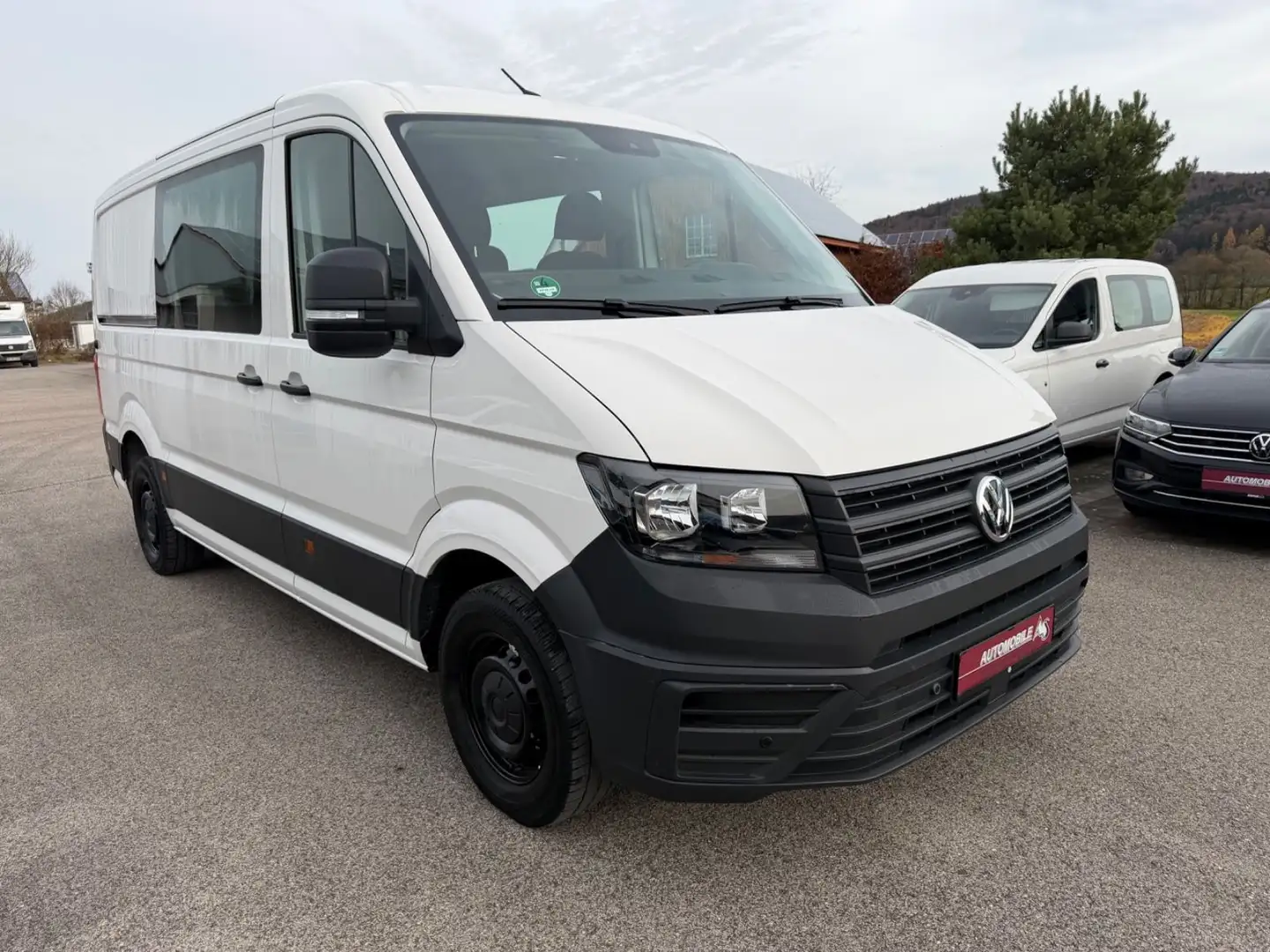 Volkswagen Crafter Mixto 7Sitze*AHK*Navi*Klima* Blanc - 2