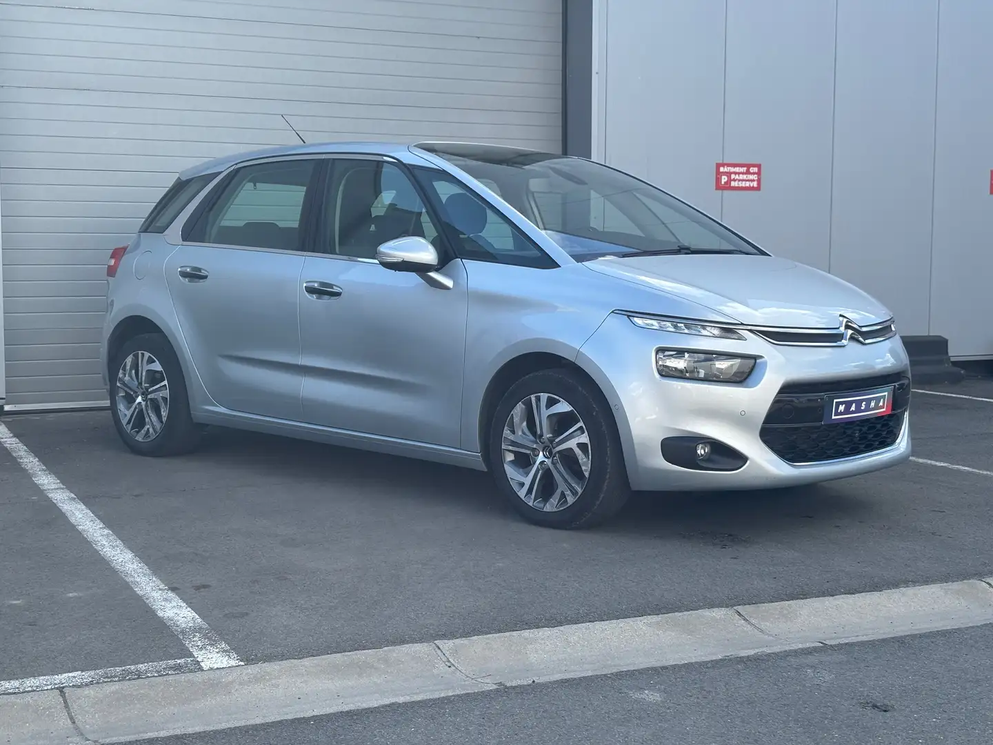 Citroen C4 Picasso 2.0 BlueHDi 1ER PROPRIETAIRE Grijs - 2