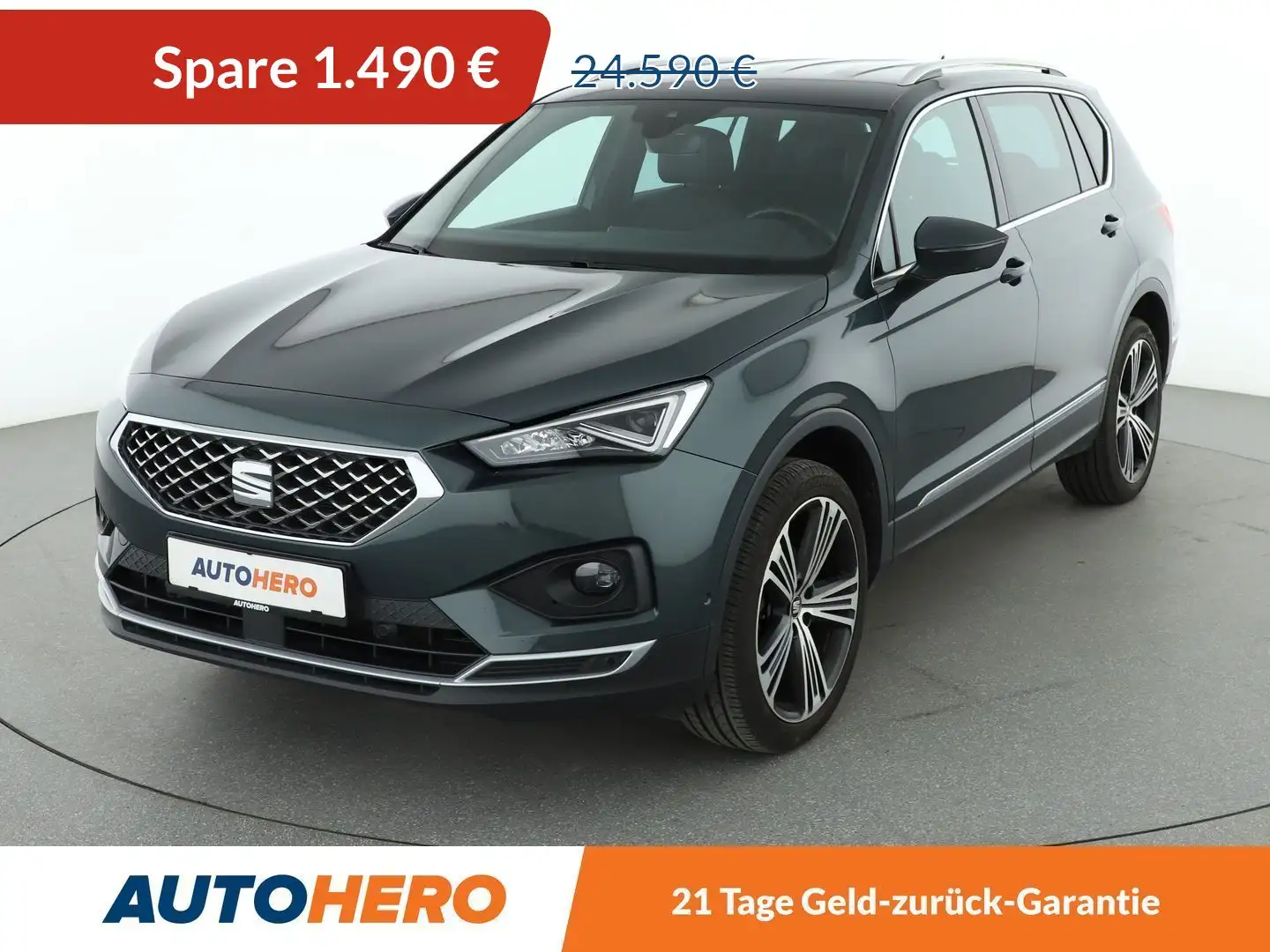 SEAT Tarraco 1.5 TSI ACT Xcellence*VC*ACC*CAM* Grün - 1