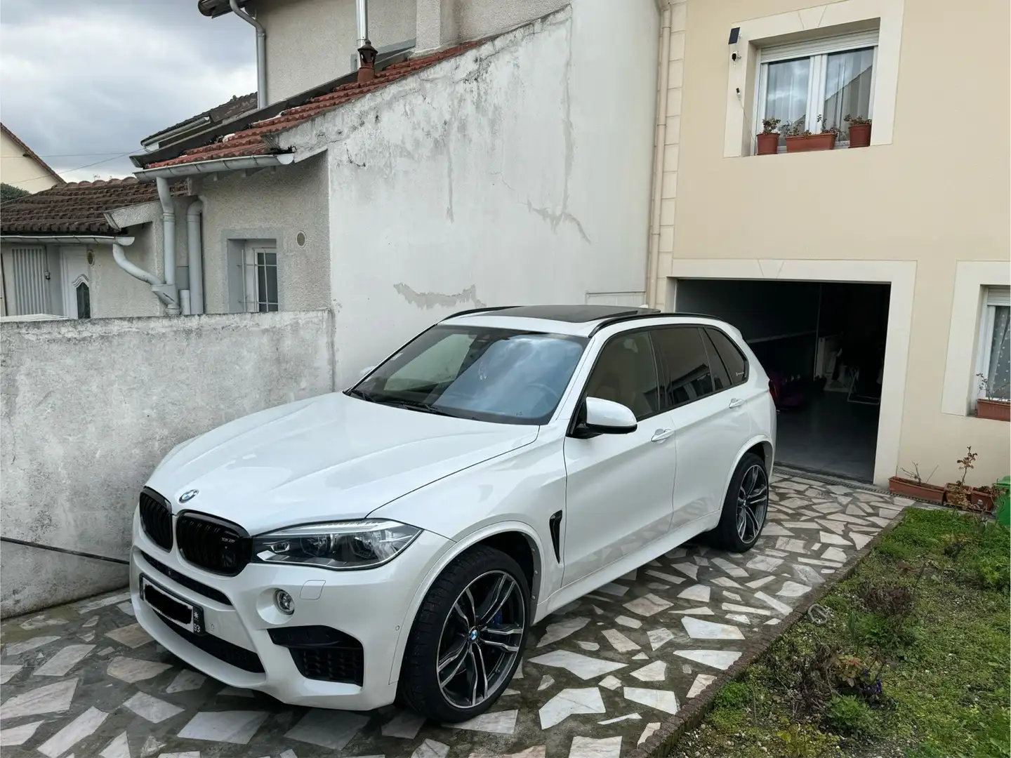 BMW X5 M 575 ch A Blanc - 1