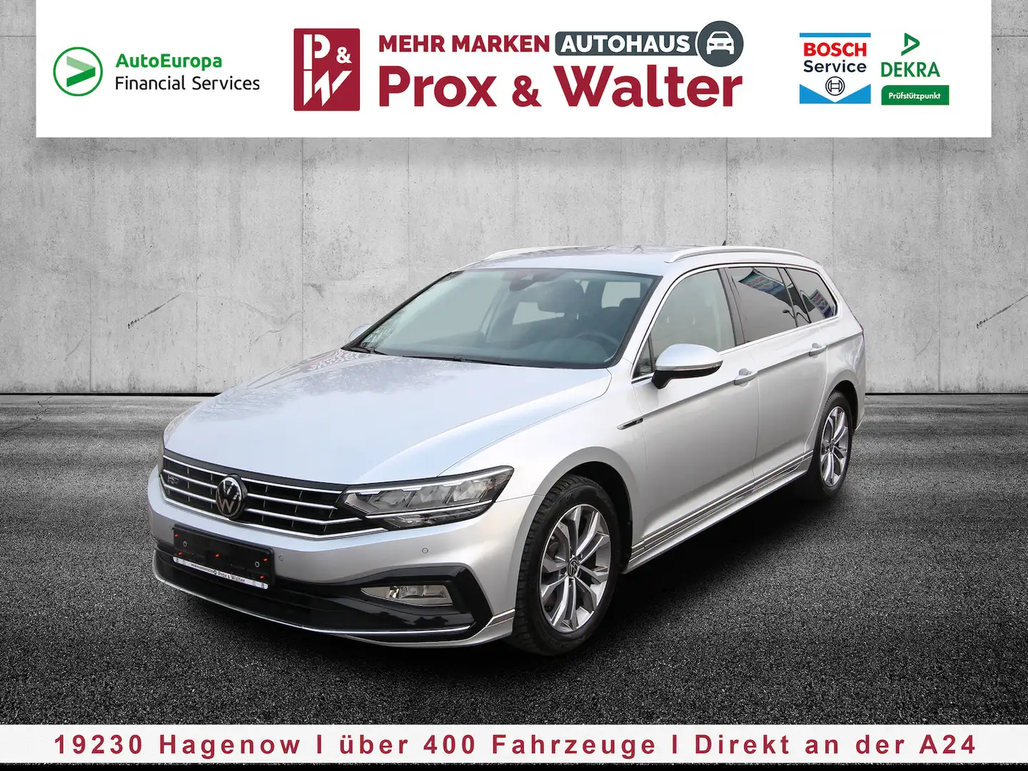 Volkswagen Passat Variant 2.0 TDI BMT 7-DSG Elegance R-Line Silber - 2