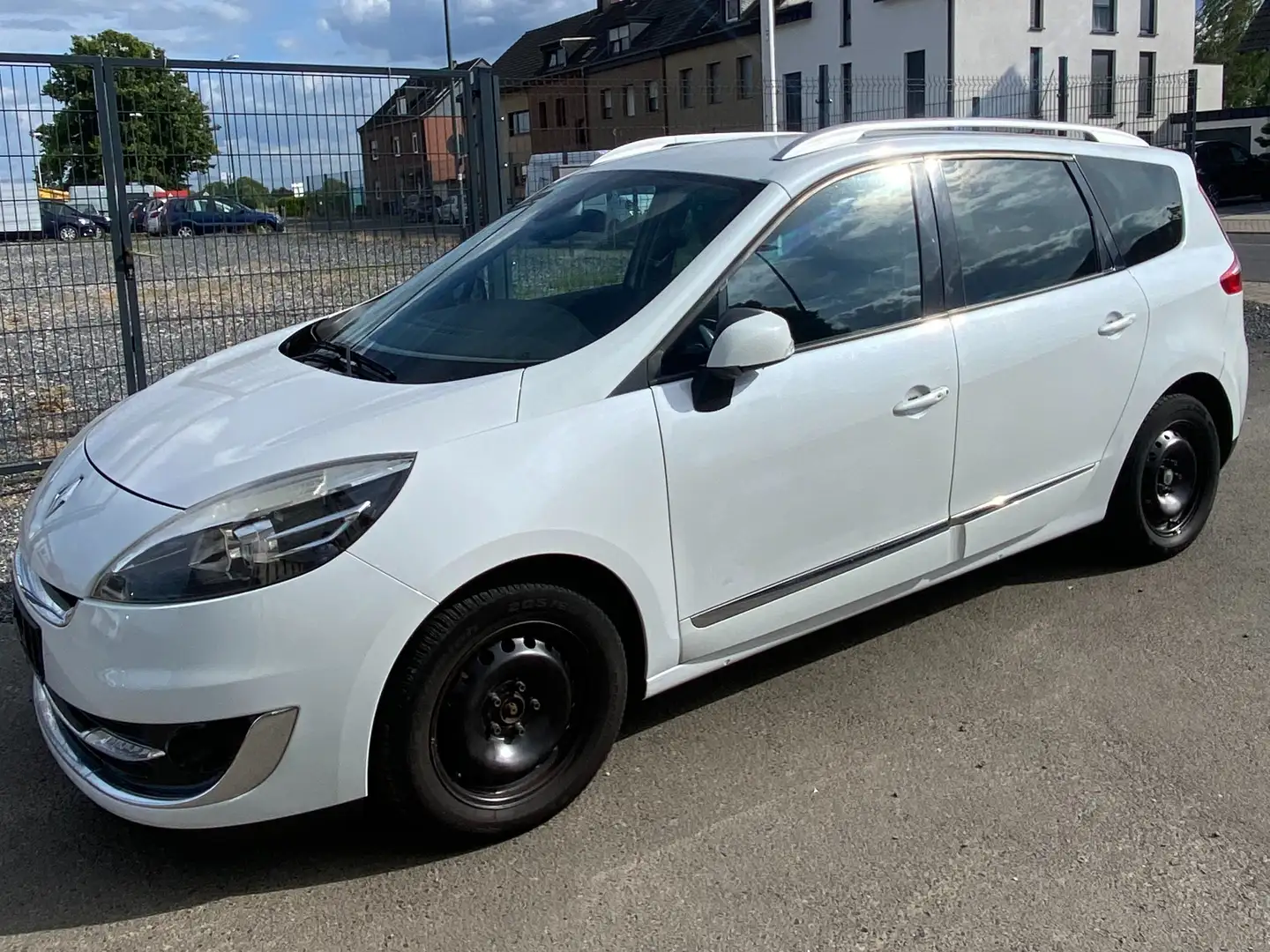 Renault Grand Scenic Automatik 7 Sitzer - Navi- Leder Белый - 1