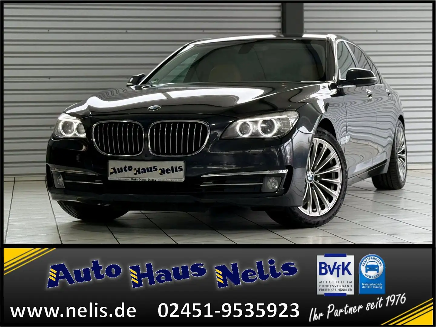 BMW 730 d DPF Bi-Xenon SoftClose PDC el.Sitze Navi L Gris - 1