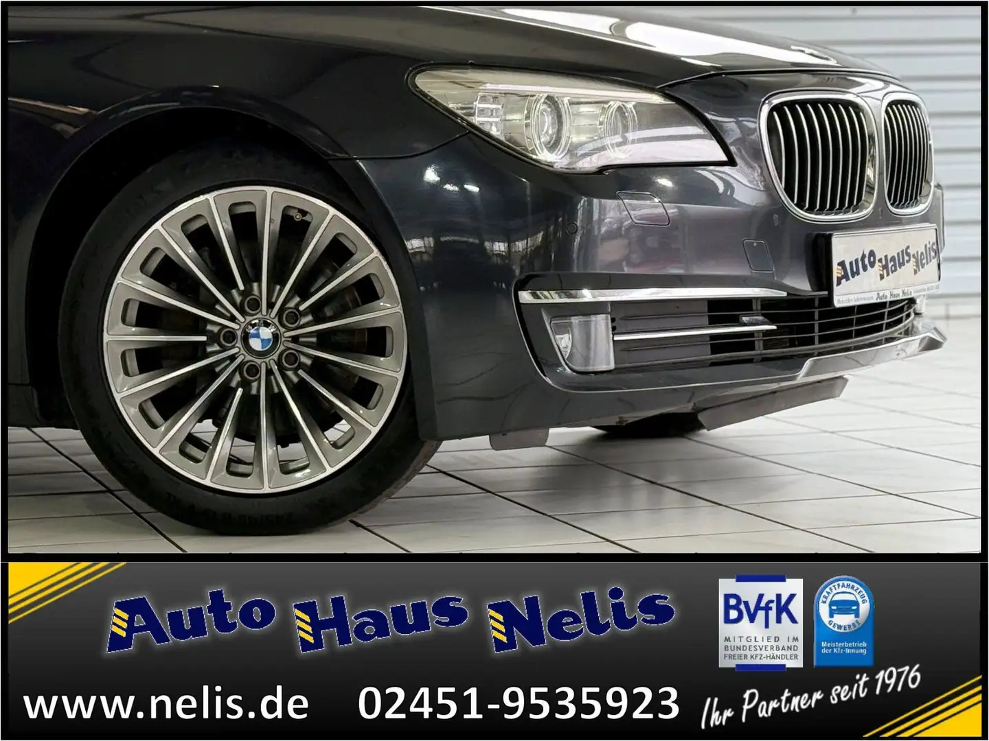 BMW 730 d DPF Bi-Xenon SoftClose PDC el.Sitze Navi L Gris - 2