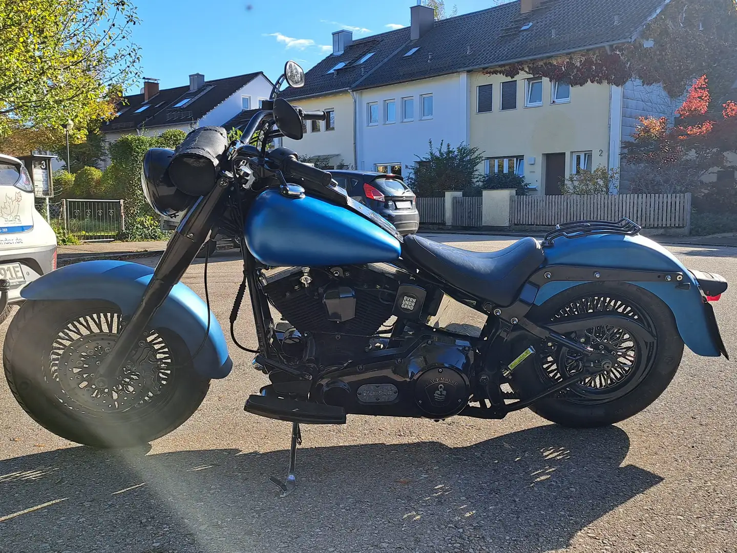 Harley-Davidson Fat Boy Modrá - 1