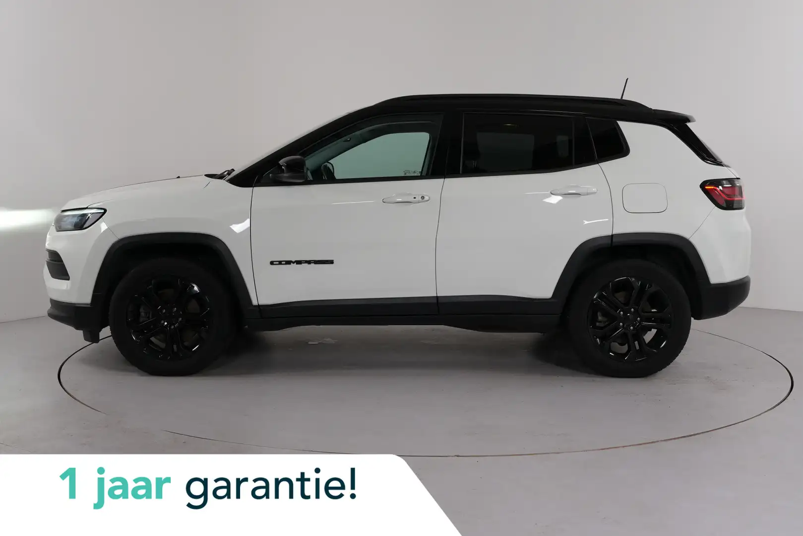 Jeep Compass 4xe 240 pk PHEV Upland | Adap. Cruise | Stl. verw. Weiß - 1