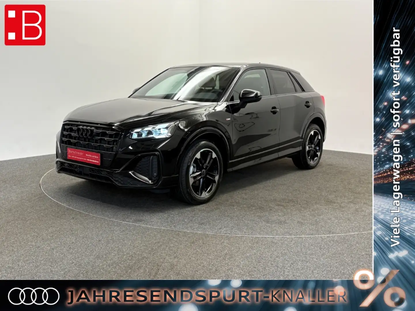 Audi Q2 35 TFSI S tronic line competition PANO AHK MATRIX Zwart - 1