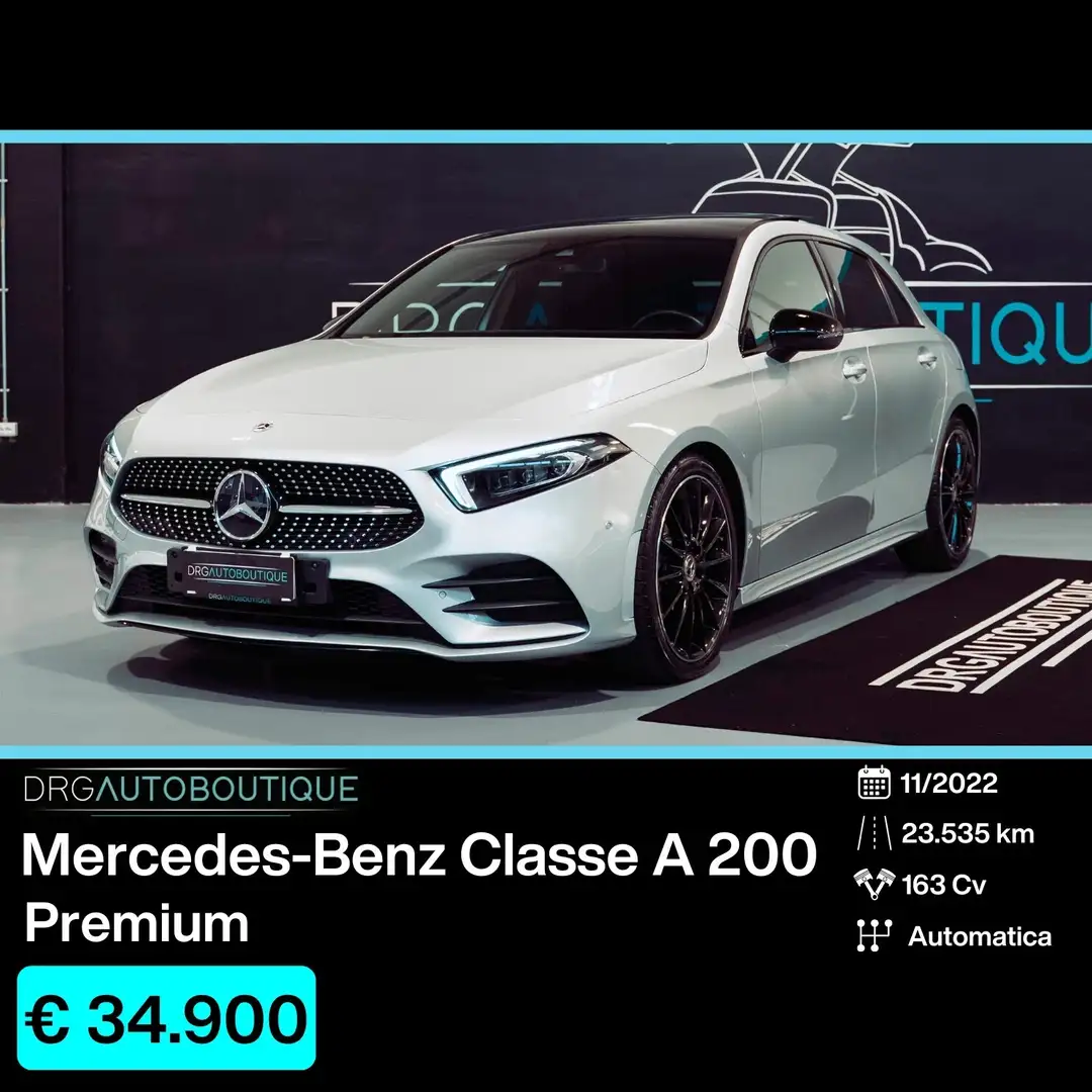 Mercedes-Benz A 200 A 200 Automatic Premium Grau - 1