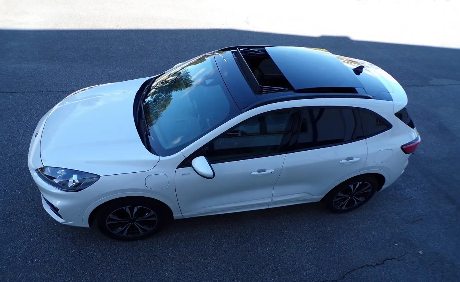 Ford Kuga Plug-In Hybrid ST-Line X, 1. Hand Blanc - 1