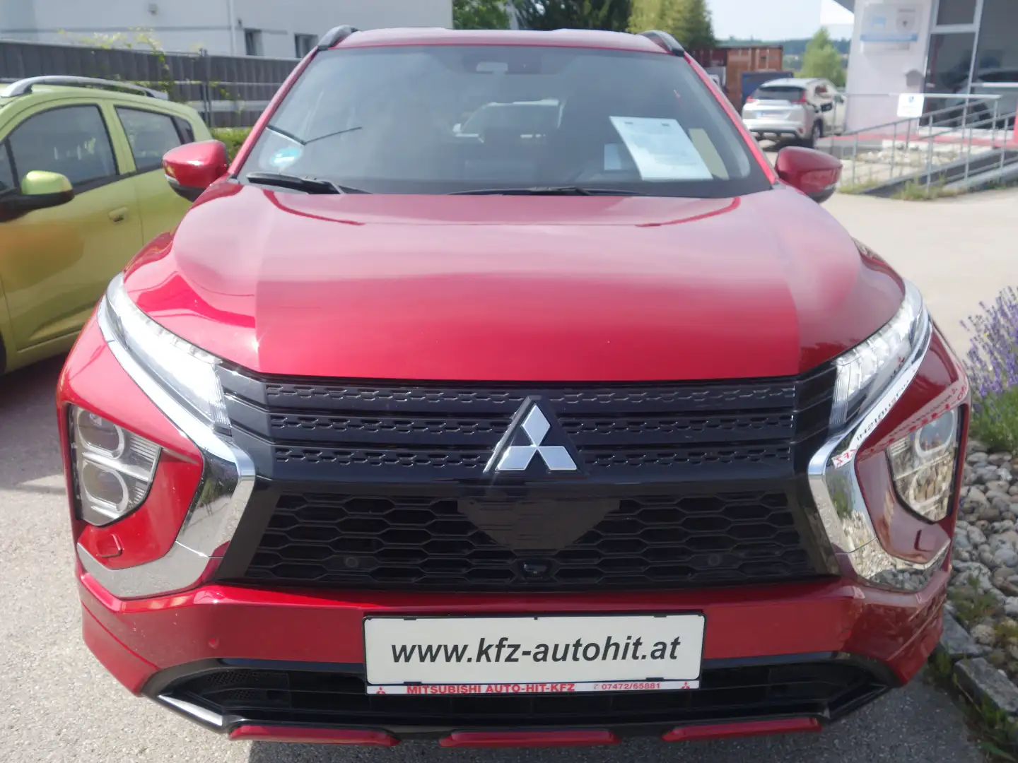 Mitsubishi Eclipse Cross 2,4 PHEV 4WD Diamond CVT Aut.***VOLLAUSSTATTUNG*** Rouge - 2