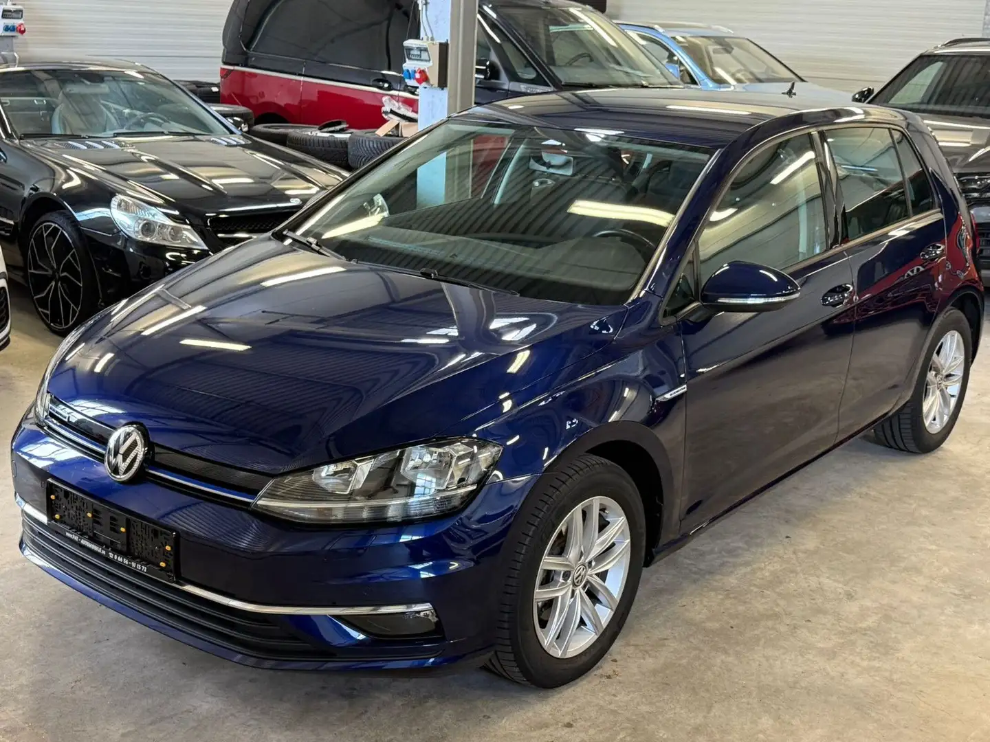 Volkswagen Golf VII Lim. Comfortline CNG ACC AHK Kamera SHZ Blau - 1