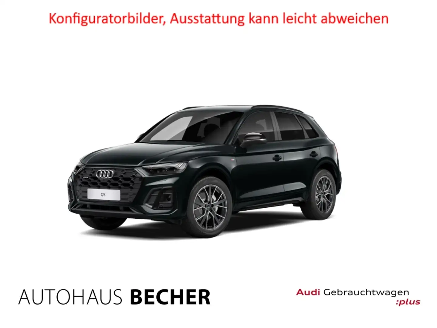 Audi Q5 45 TFSI quattro S-line /AHK/Matrix/Top-View Schwarz - 1
