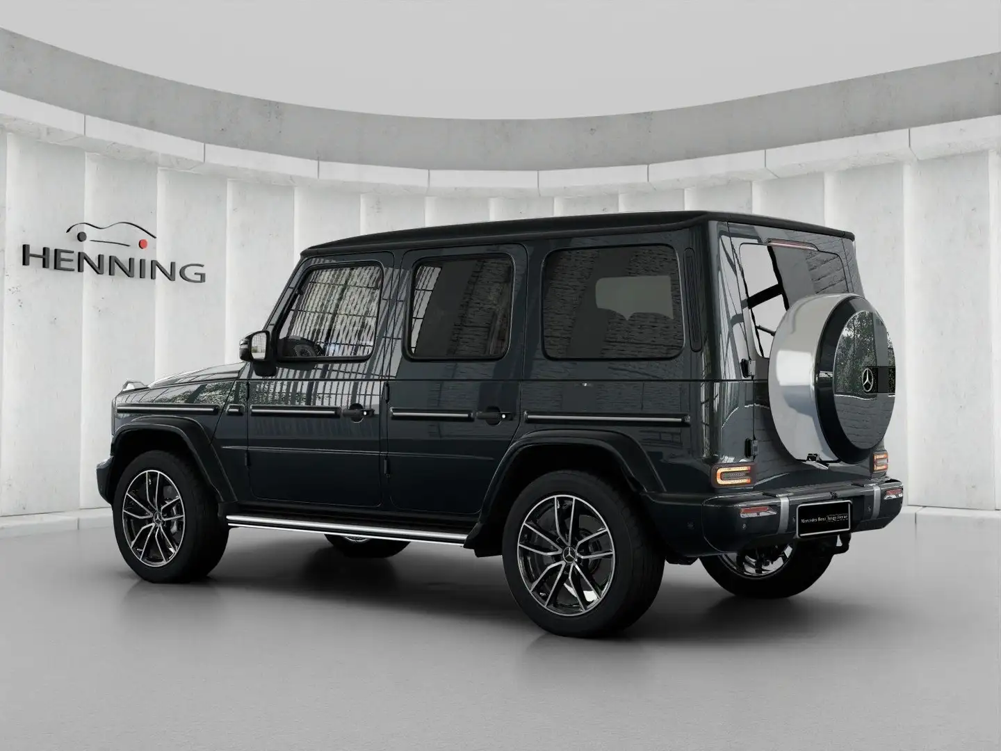 Mercedes-Benz G 450 d AMG Distro Burm Sthzg 360° AHK Totw. 20" Чорний - 2
