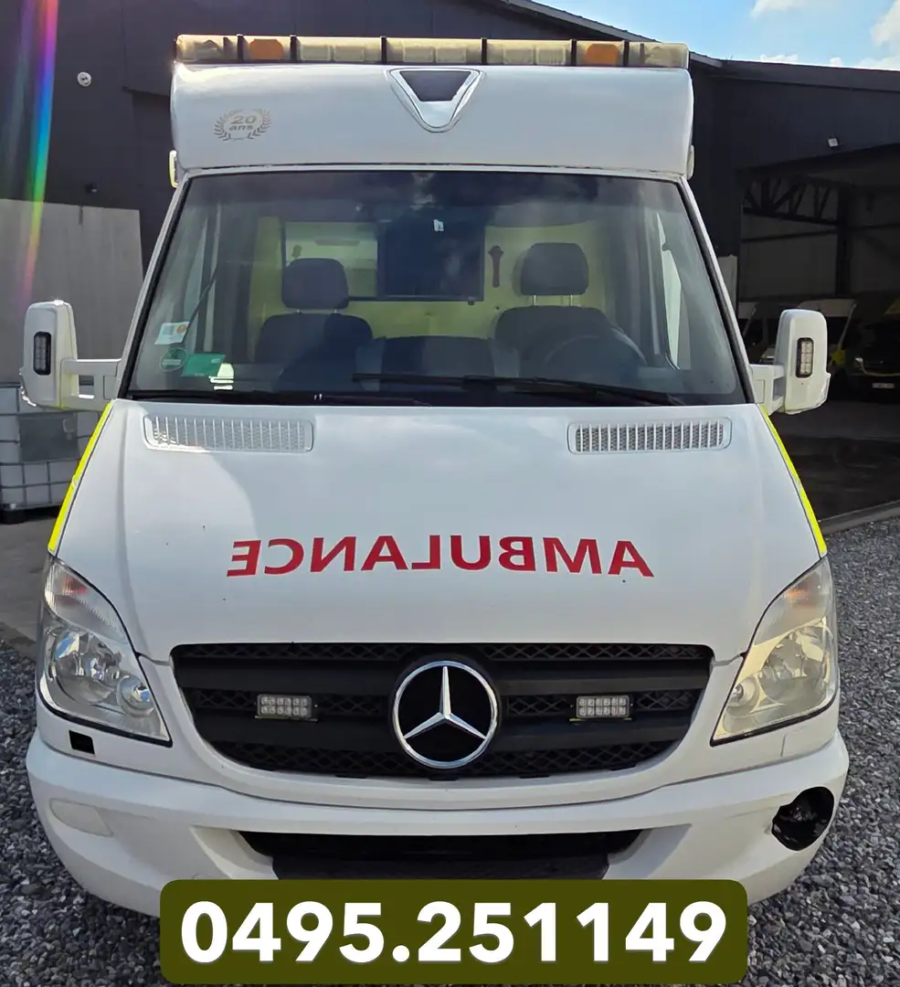 Mercedes-Benz Sprinter 519 CDI (3.0 V6) Blanc - 2