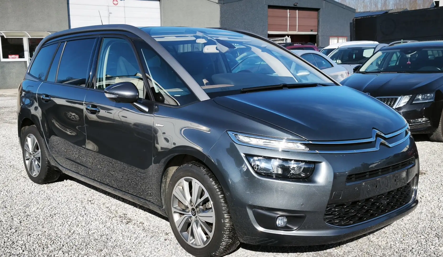 Citroen Grand C4 Picasso 1.6 i (165CH)_05/2015💢EUR.6B_AUTOM_67.000KM💢 Grau - 2