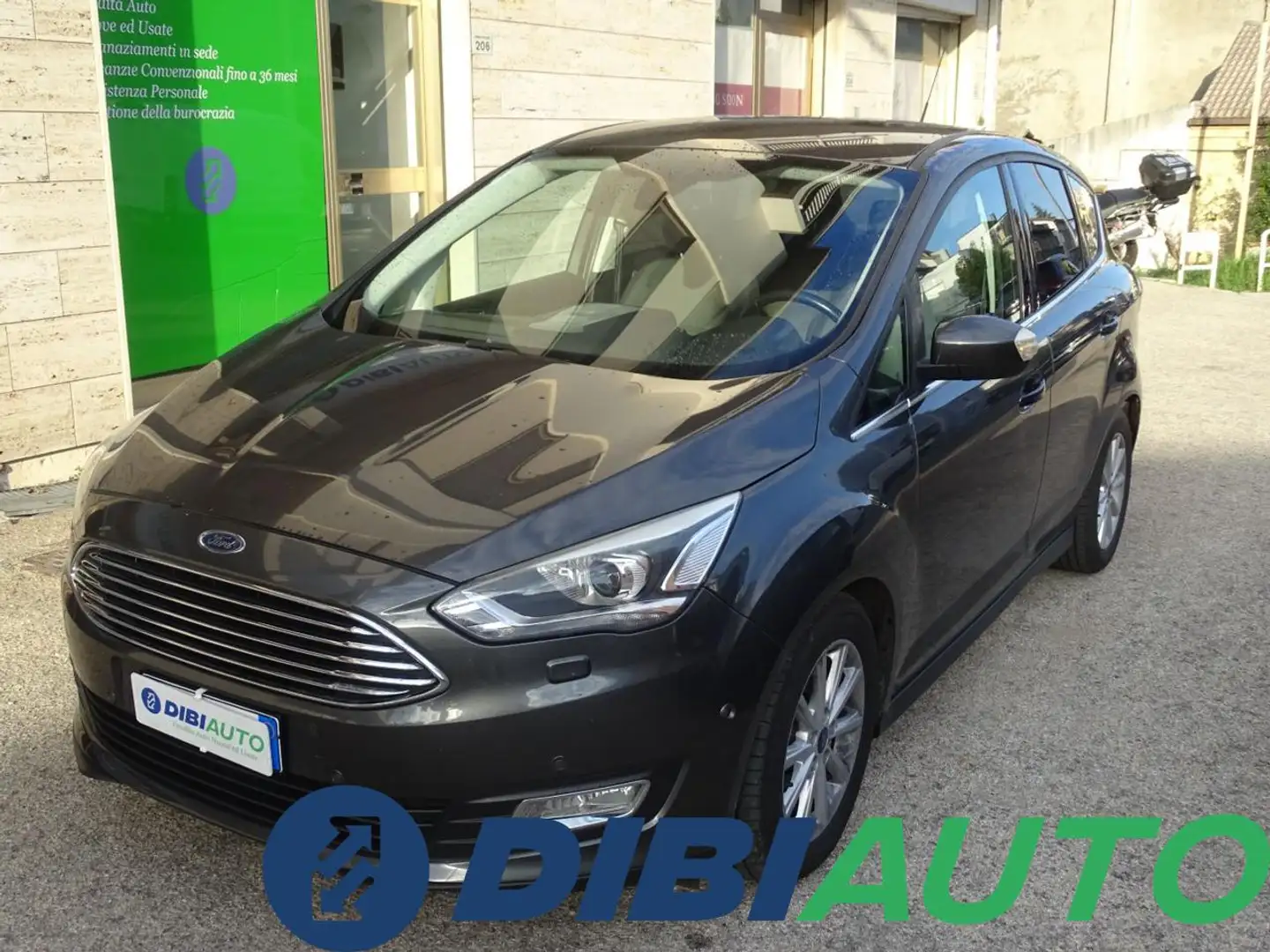 Ford C-Max 2.0 TDCi 150CV Powershift Start&Stop Titanium Grijs - 1