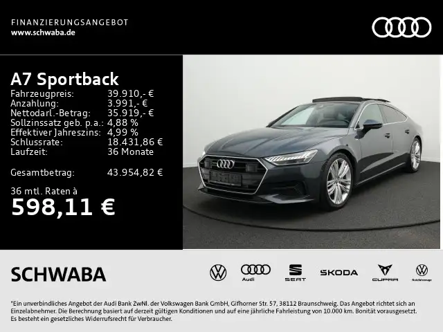 Audi A7 45 TDI 2x S line qu. *PANO*8-fach*