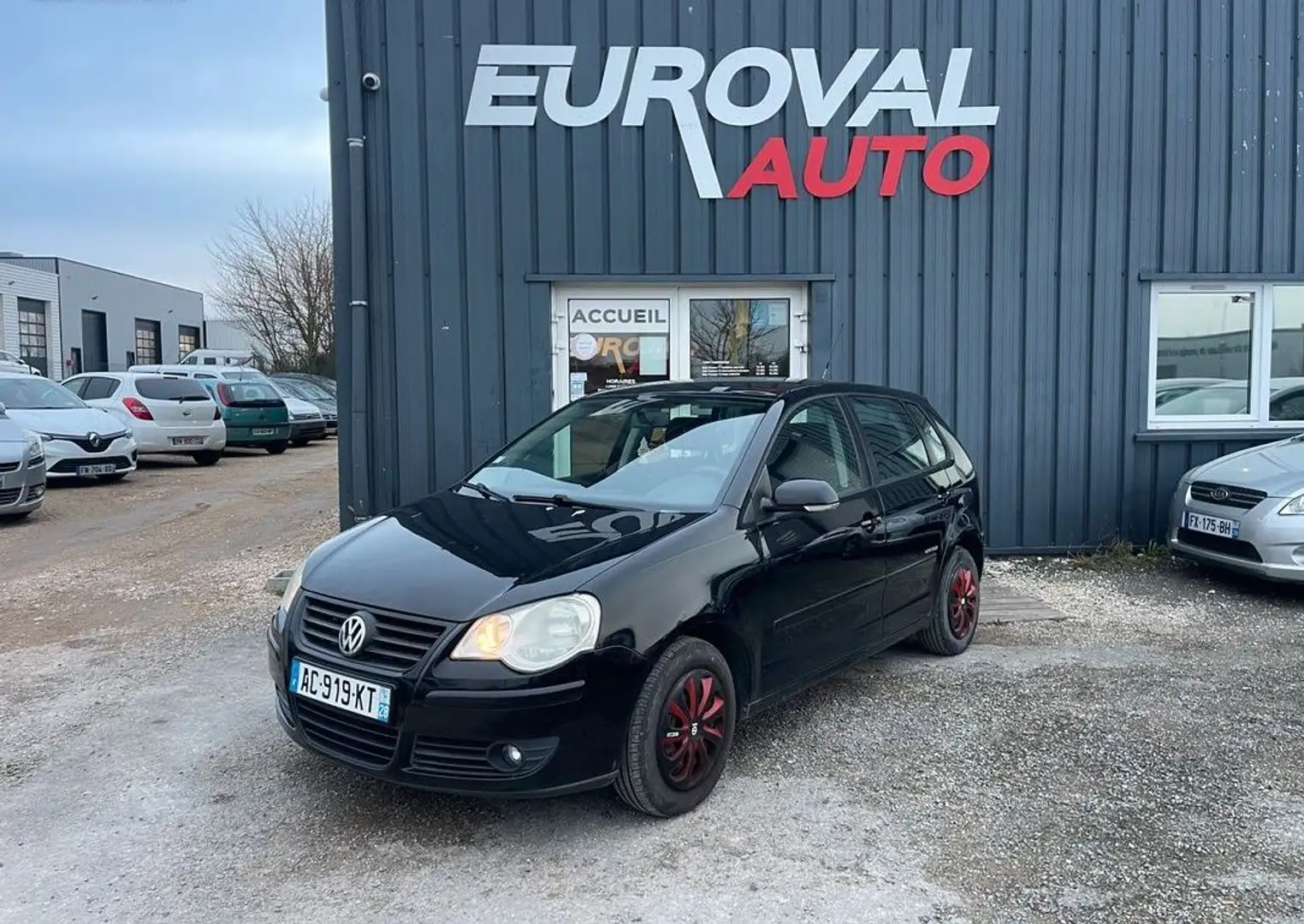 Volkswagen Polo iv phase ii 1.2 60ch united 5p Noir - 1