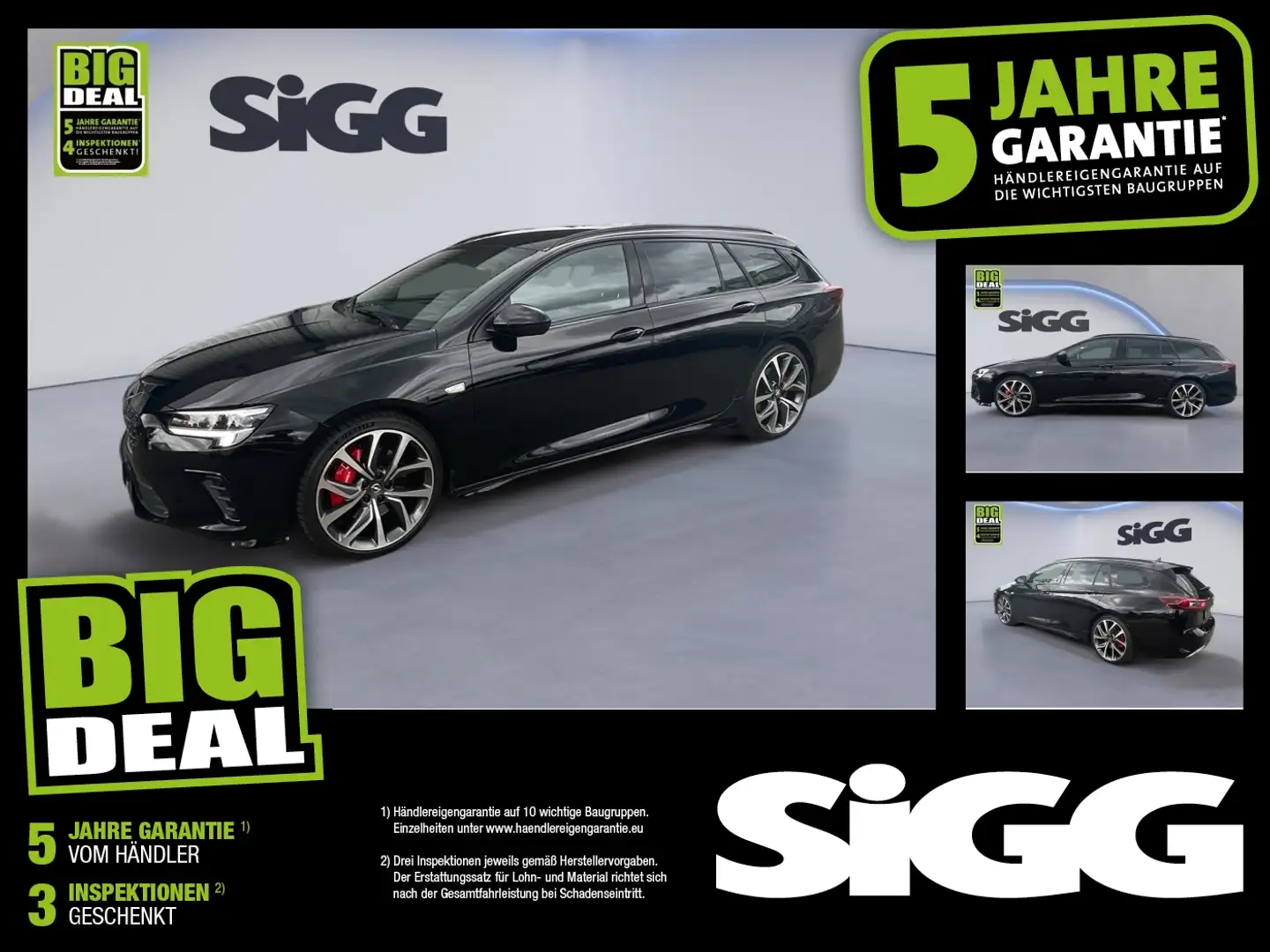 Opel Insignia B Sports Tourer 2.0 SHT  GSi ACC FLA Noir - 1