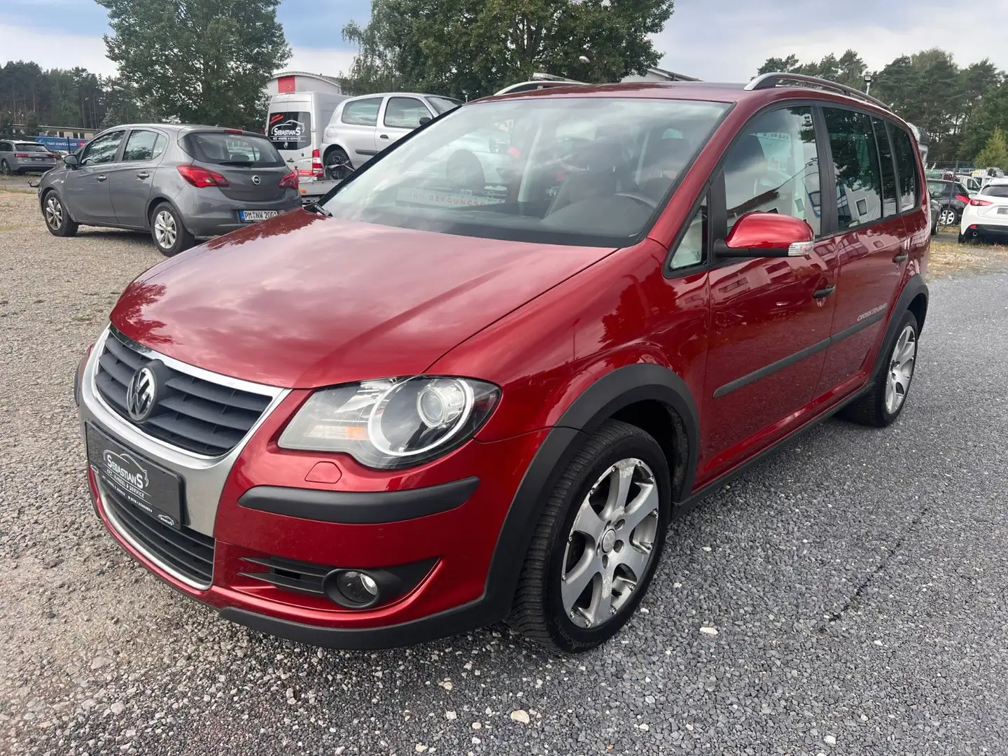 Volkswagen Touran CrossTouran Tüv neu Automatik Navi Webast Rojo - 1
