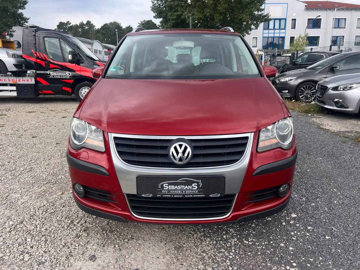 Volkswagen Touran CrossTouran Tüv neu Automatik Navi Webast Rojo - 2