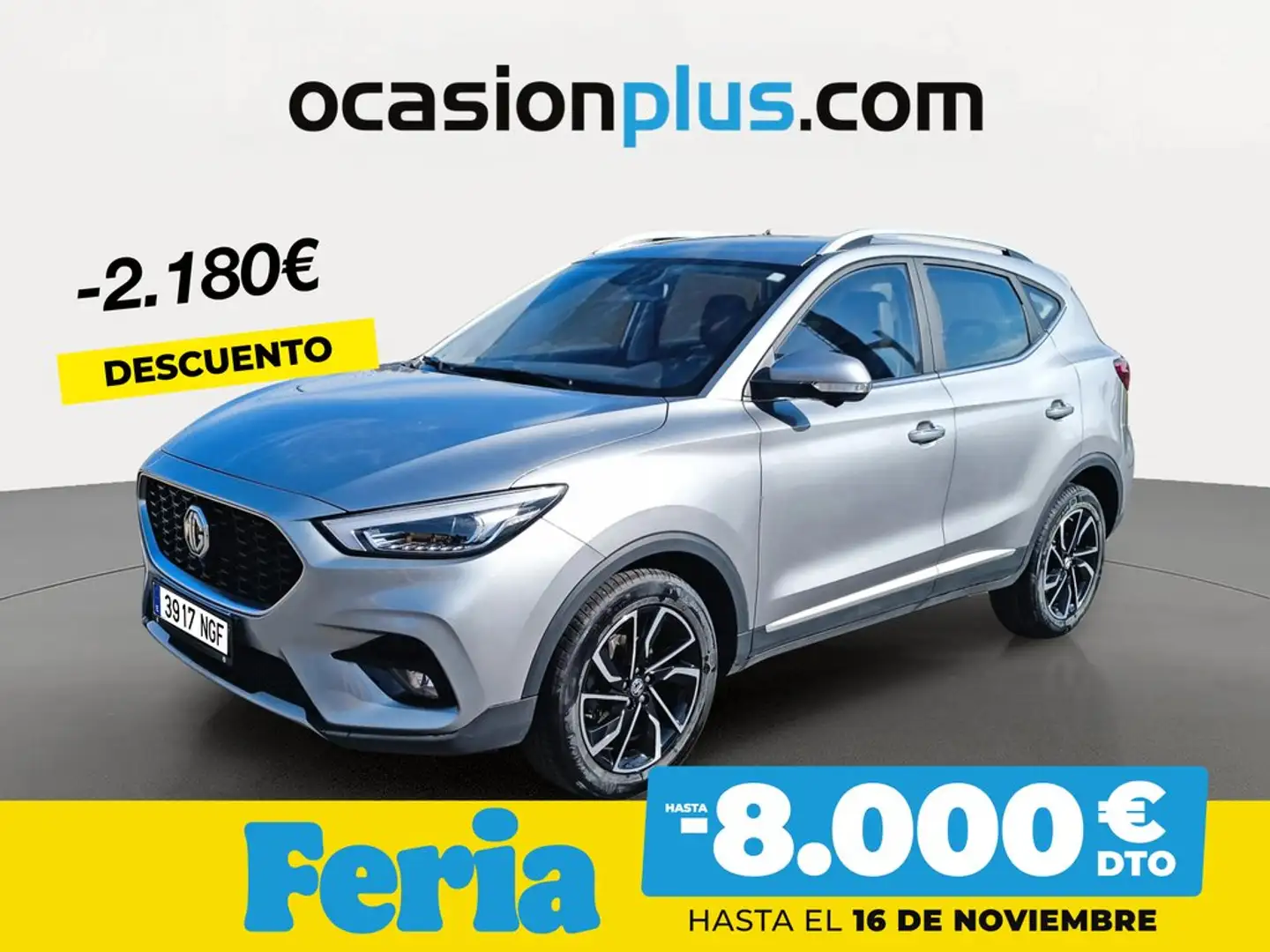 MG ZS 1.0 T-GDI Luxury Aut. 82kW Wit - 1