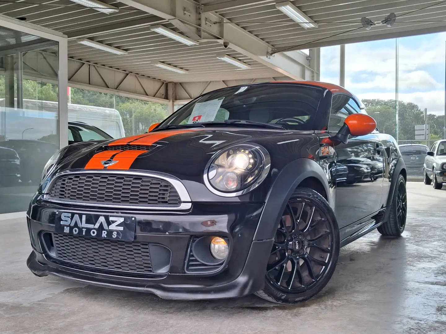 MINI Cooper S Coupe Mini Coupé 1.6 Cooper S/NO CONTROL / NO GARANTIE / EXPORT Schwarz - 2