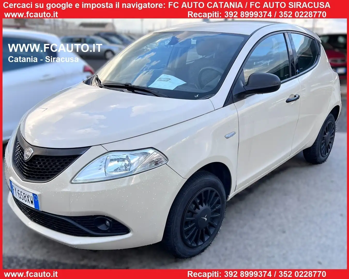 Lancia Ypsilon 1.0 TwinAir 5 porte Ecochic Elefantino Beige - 1