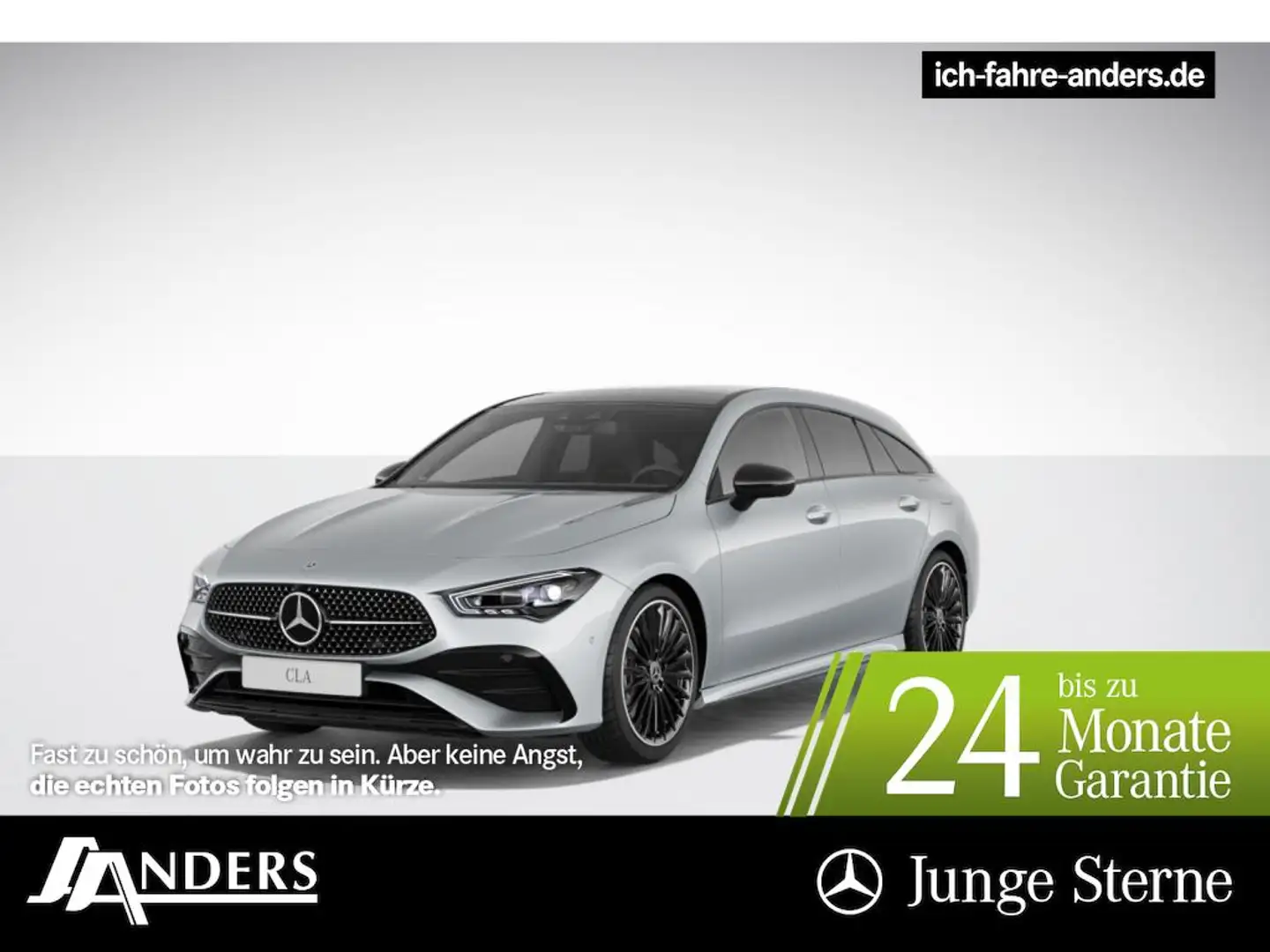 Mercedes-Benz CLA 220 d SB AMG PREMIUM PLUS+Distr+Pan+Burm+HUD Argent - 1