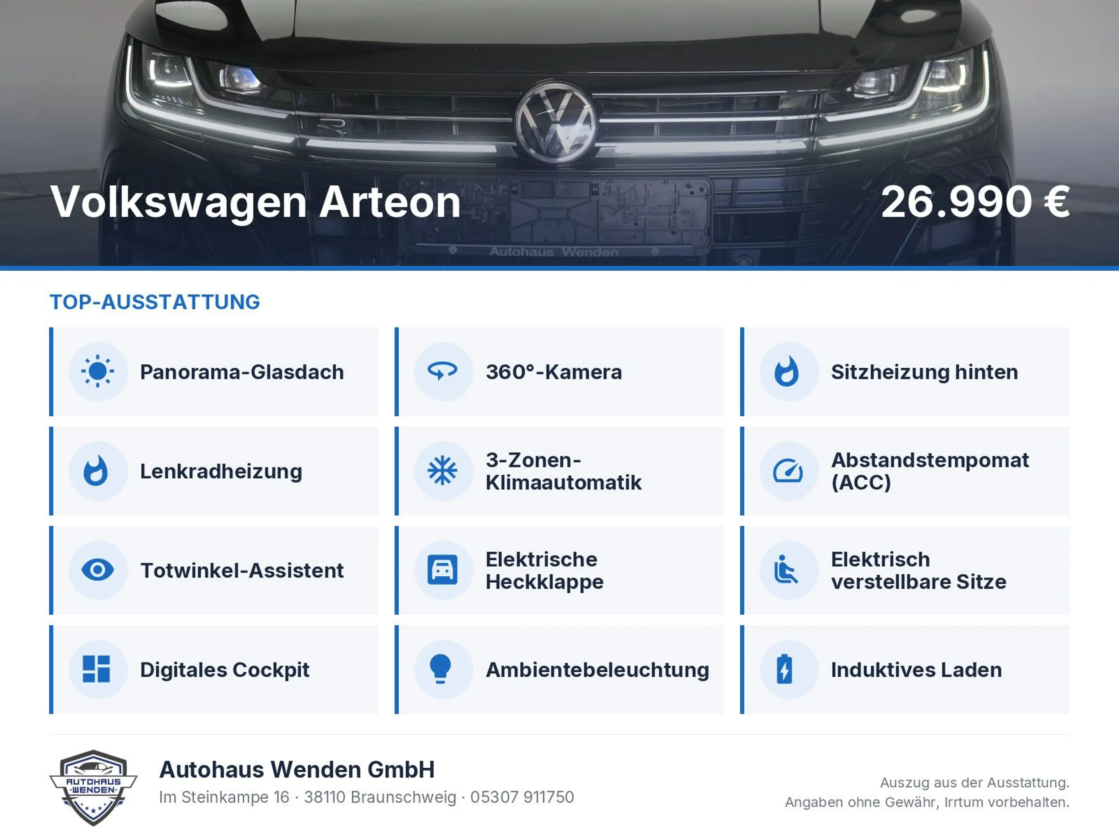 Volkswagen Arteon R 2.0 TSI Shooting Brake 4Motion ACC/Kame — photo 6