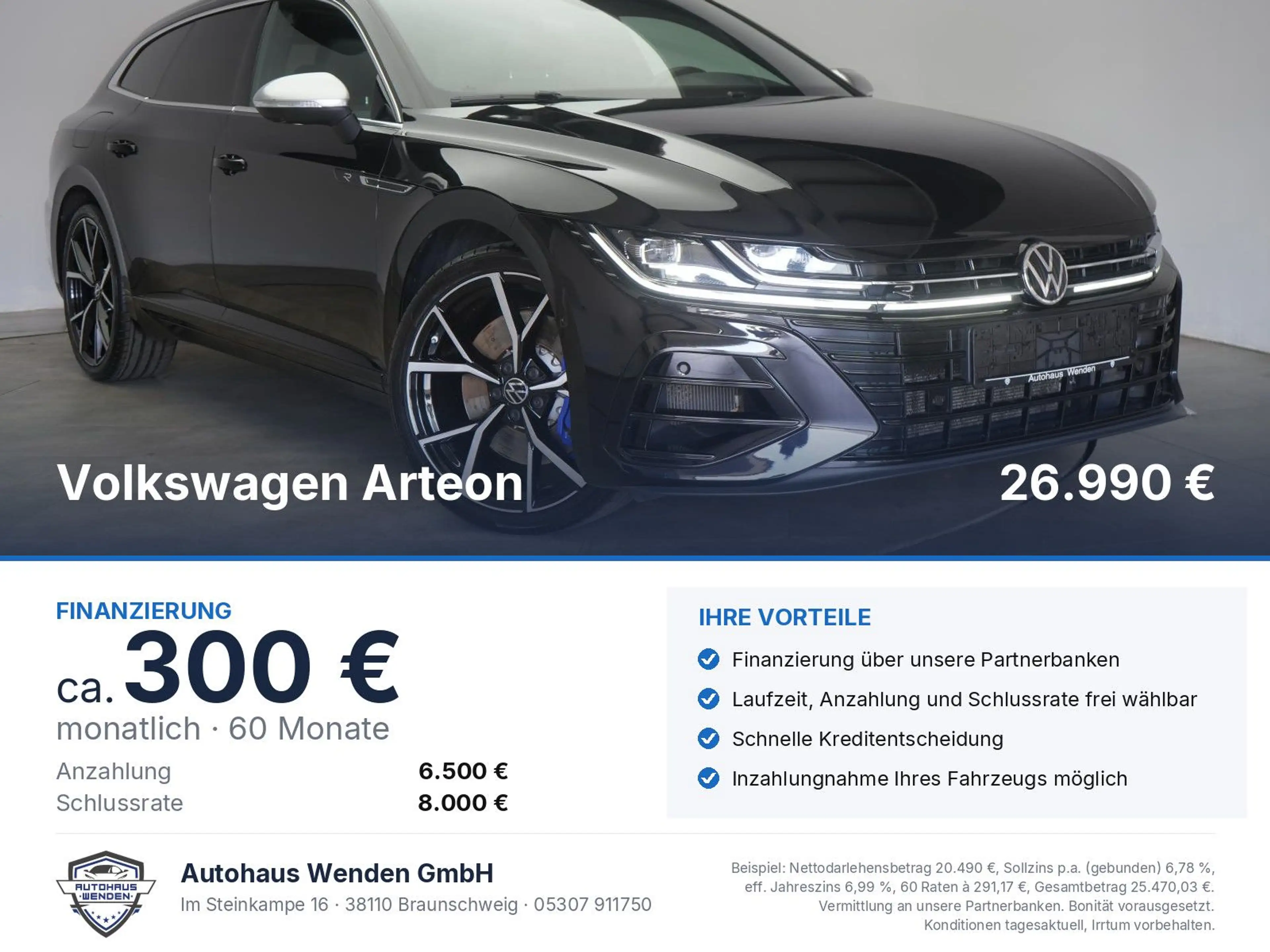 Volkswagen Arteon R 2.0 TSI Shooting Brake 4Motion ACC/Kame