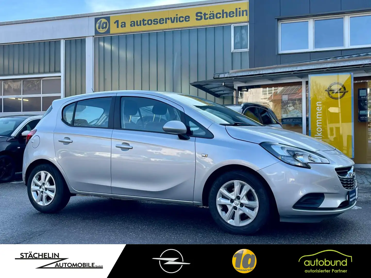 Opel Corsa E 5-t 1.0 Edition,INTELLI,PDC,S+LHZ,KLIMA Grau - 1