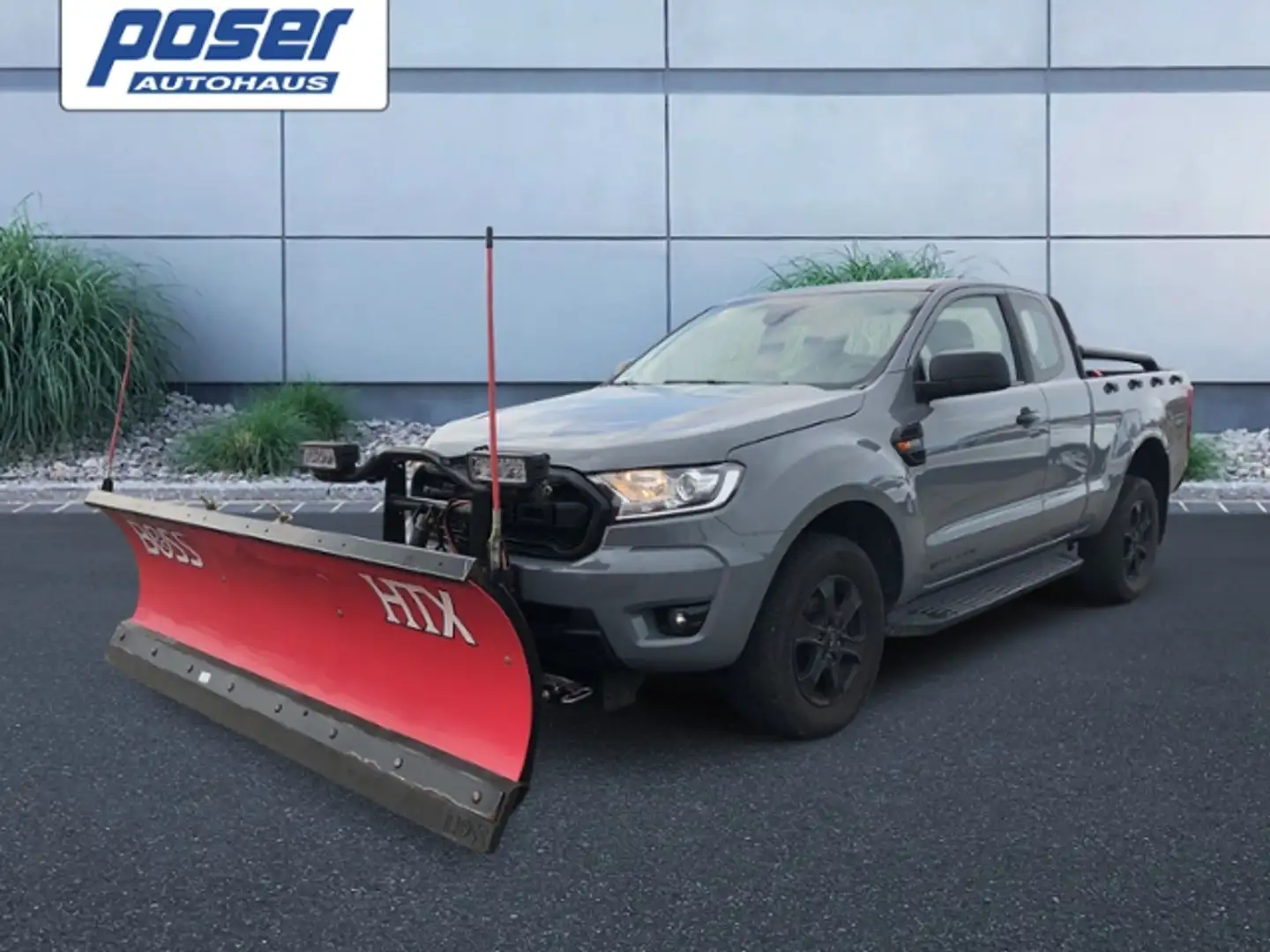 Ford Ranger Wolftrak Extrakabine 4x4 KLIMA NAVI ALU Grau - 2
