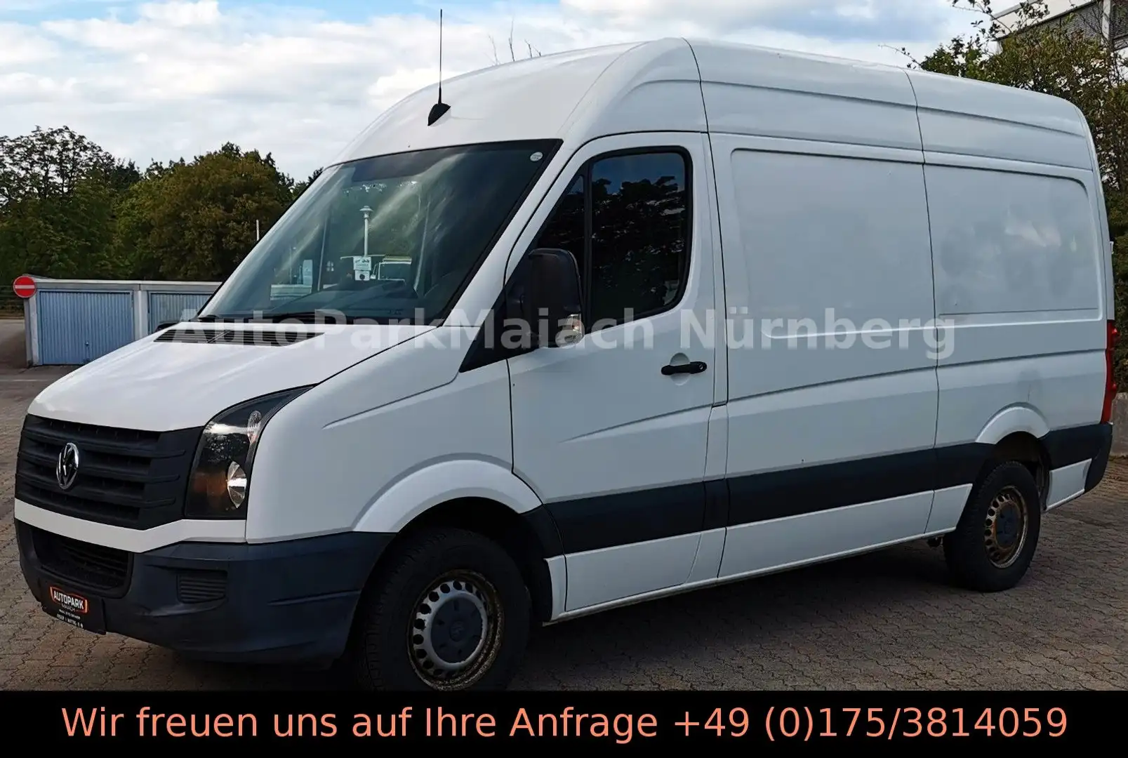 Volkswagen Crafter 30 L2H2 Hochdach/Klima/Bluetooth/3-Sitze Blanc - 1