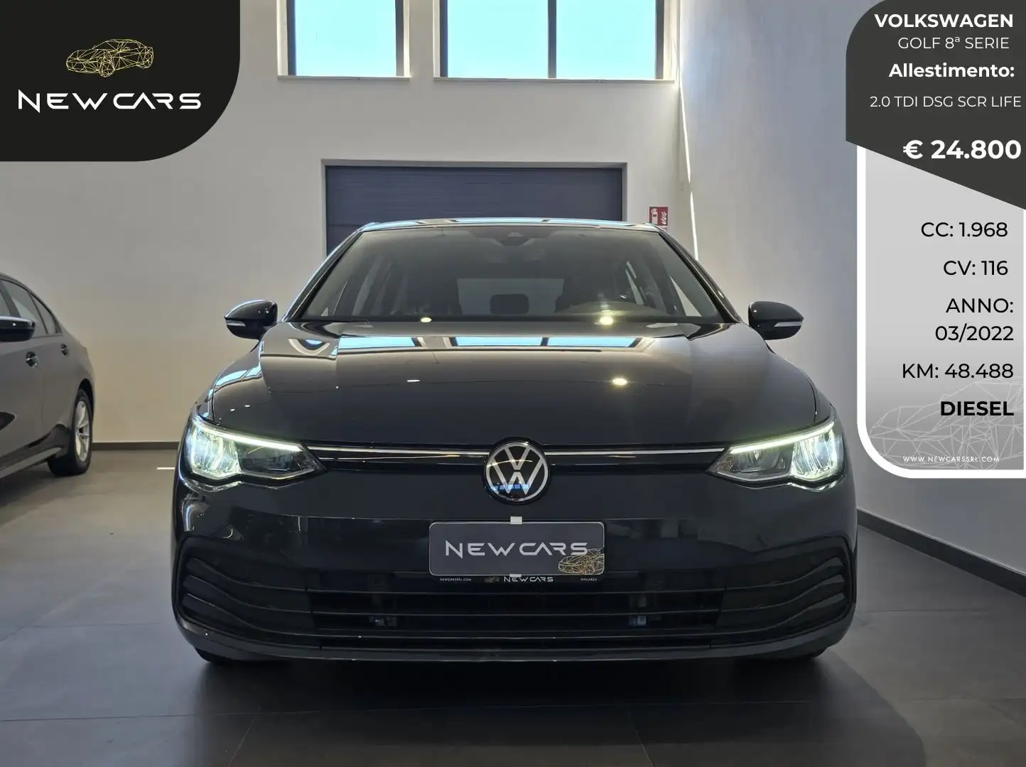 Volkswagen Golf Golf VIII 2020 2.0 tdi Life 115cv dsg - 1