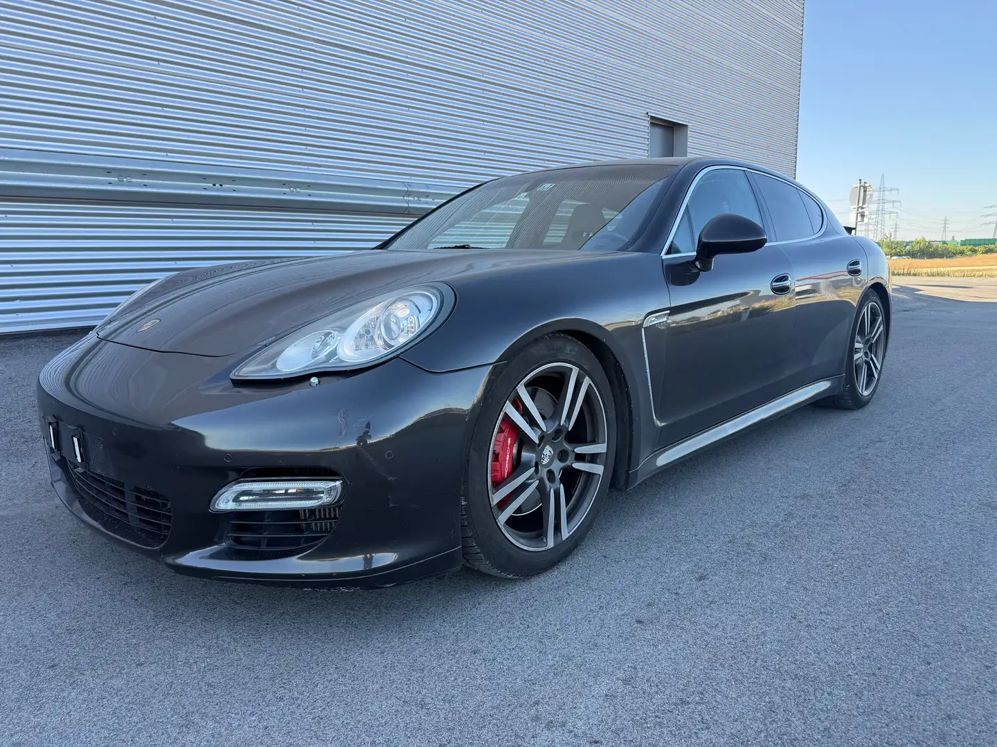 Porsche Panamera Turbo DSG ID:42 Gris - 2