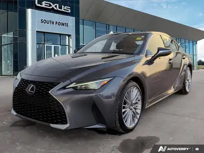 Gray 2024 Lexus IS 300 Ultra Luxury AWD Sedan 6-Speed Automatic