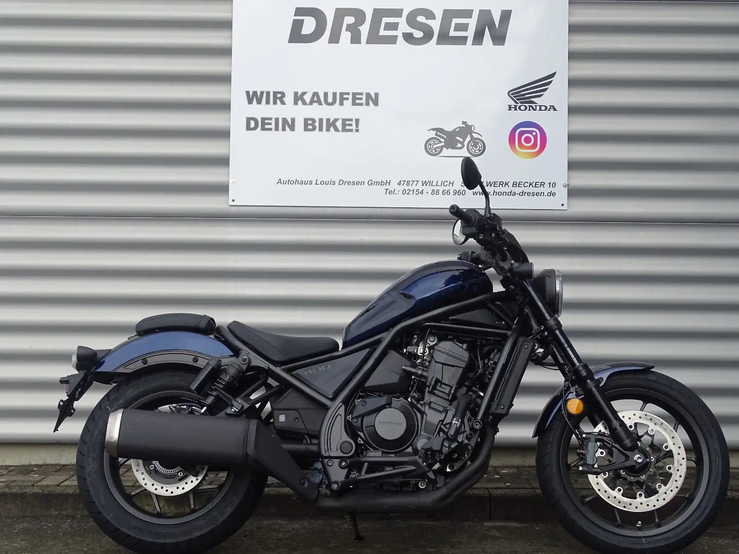 Honda CMX 1100 Rebel ABS  * 6 Jahre Garantie * Bleu - 1