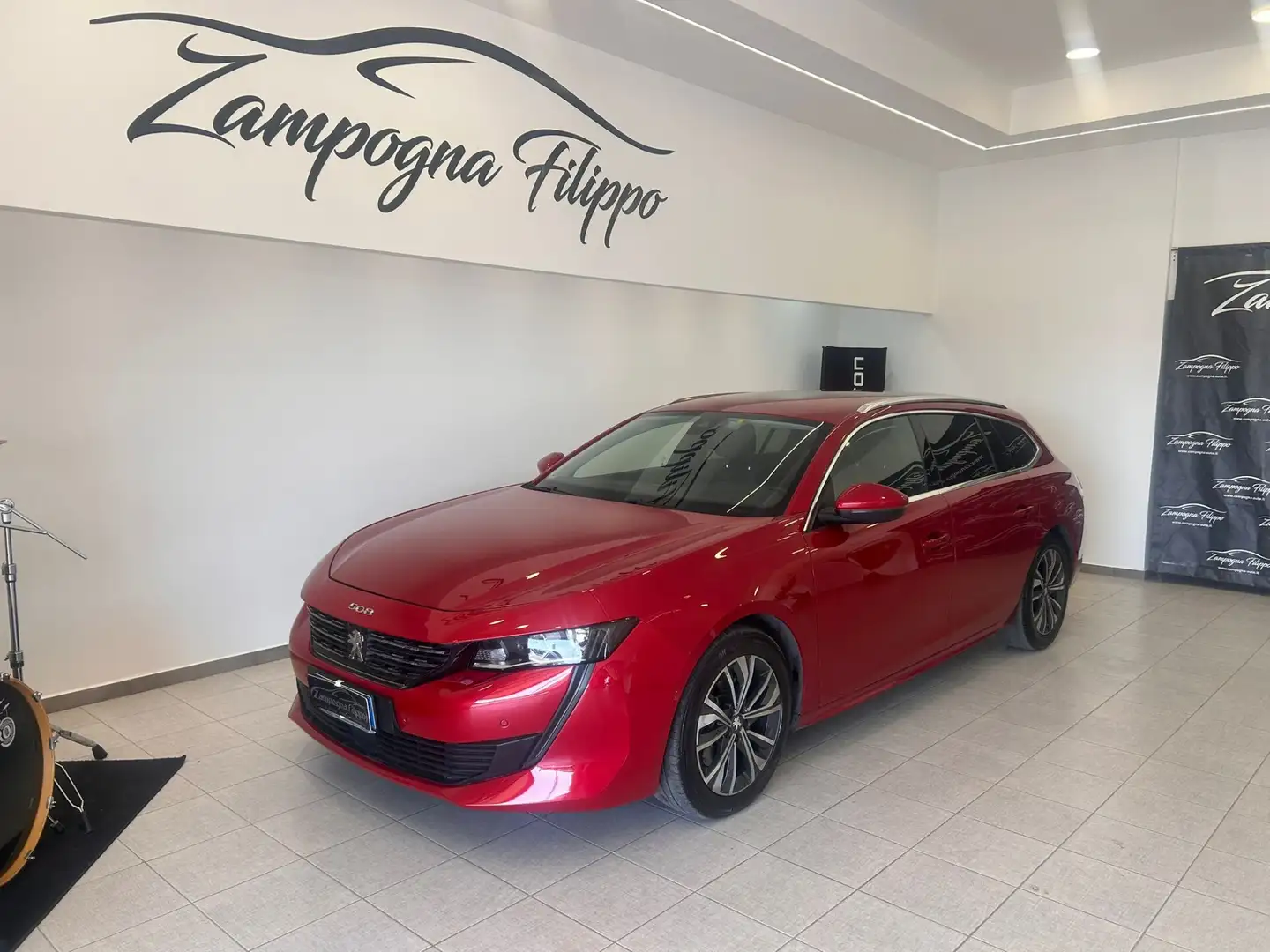 Peugeot 508 BlueHDi 130 Stop&Start EAT8 Allure Rosso - 1