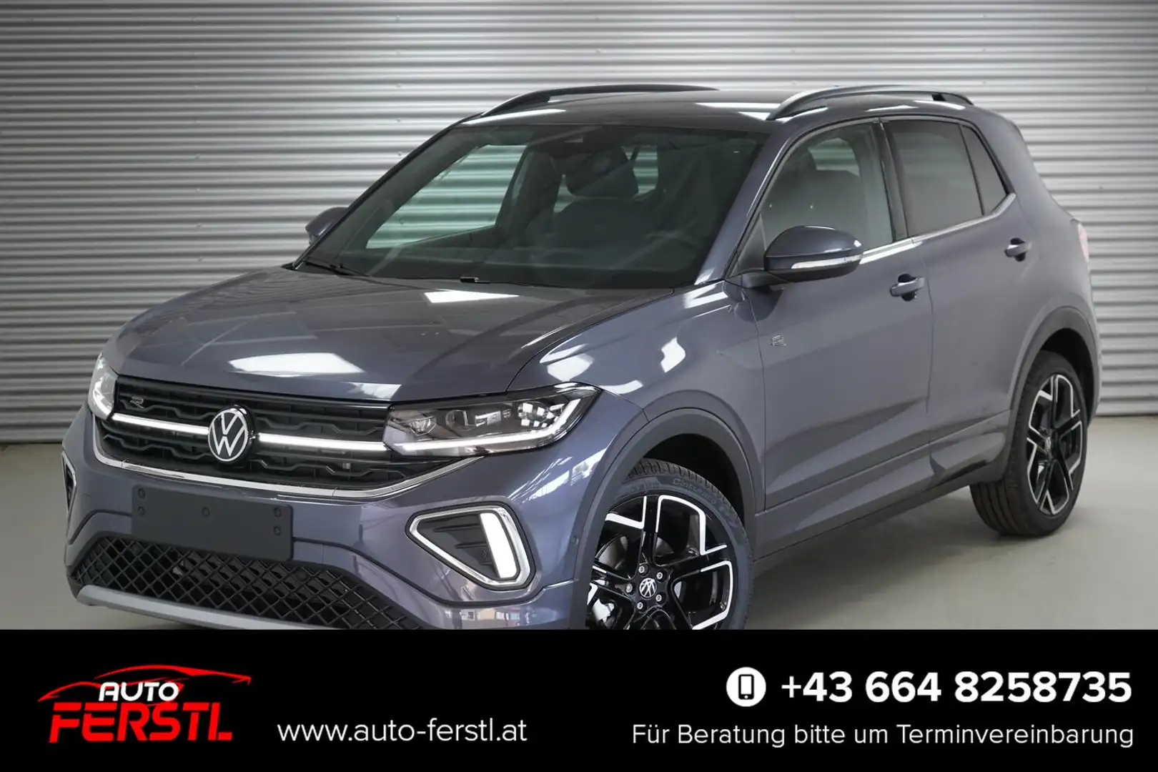 Volkswagen T-Cross 1,5 TSI DSG R-Line - LAGER 110 kW (150 PS), Aut... Grau - 1