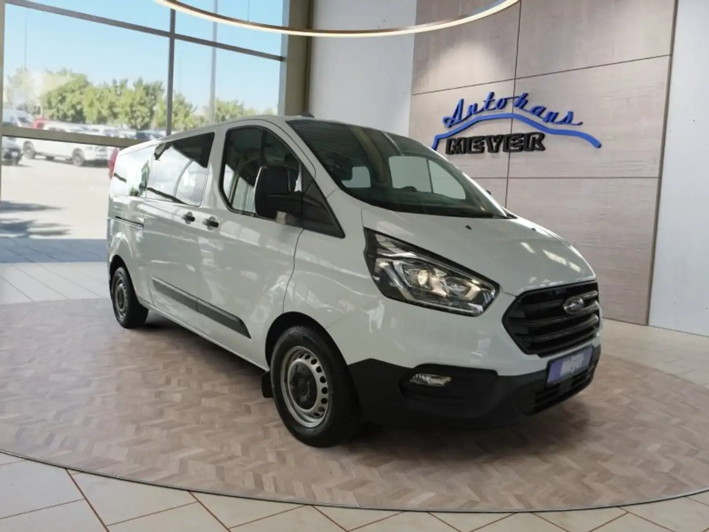 Ford Transit Custom L2 2.0TDCi Aut.9-Sitzer/Standhz/Kamera      ** Blanc - 1