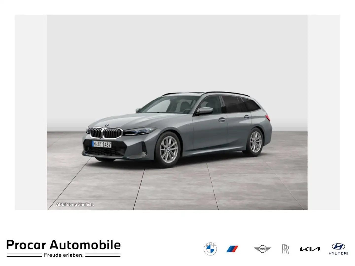 BMW 320 d xDrive M-Sport AHK Pano adpt.LED 360 DA HiFi Grau - 1