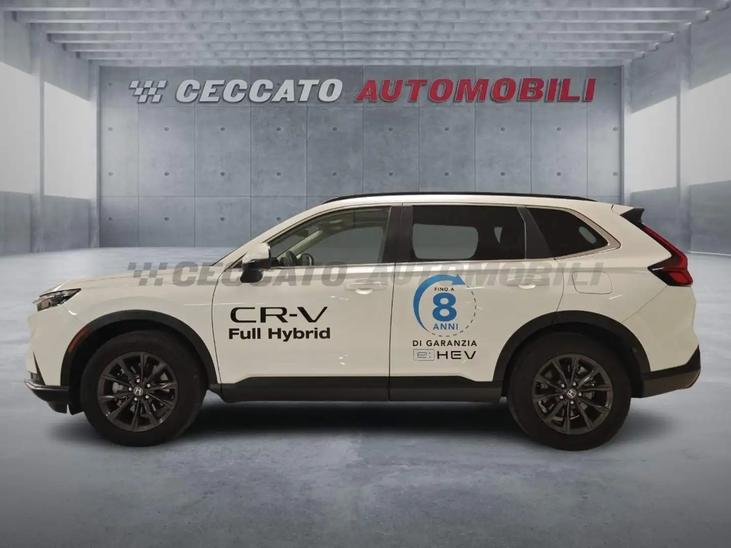 Honda CR-V 2.0 hev Elegance awd Blanc - 2