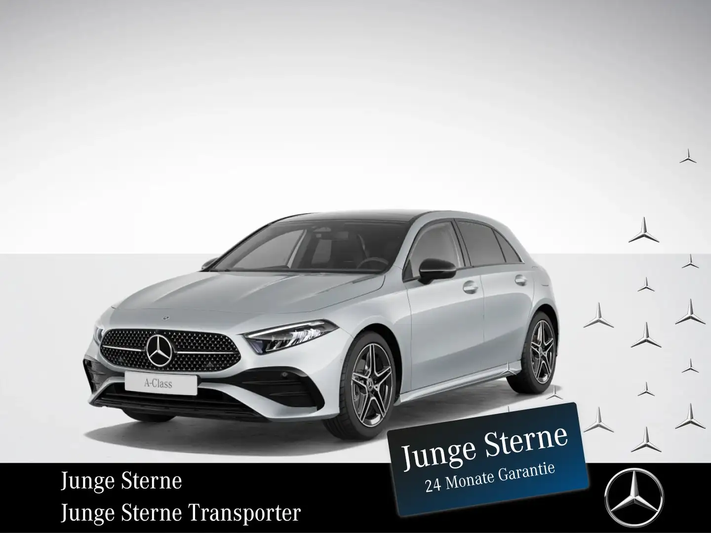Mercedes-Benz A 200 A 200 Kompaktlimo AMG*NIGHT*TEMPOMAT*KAMERA*PANO Silber - 1