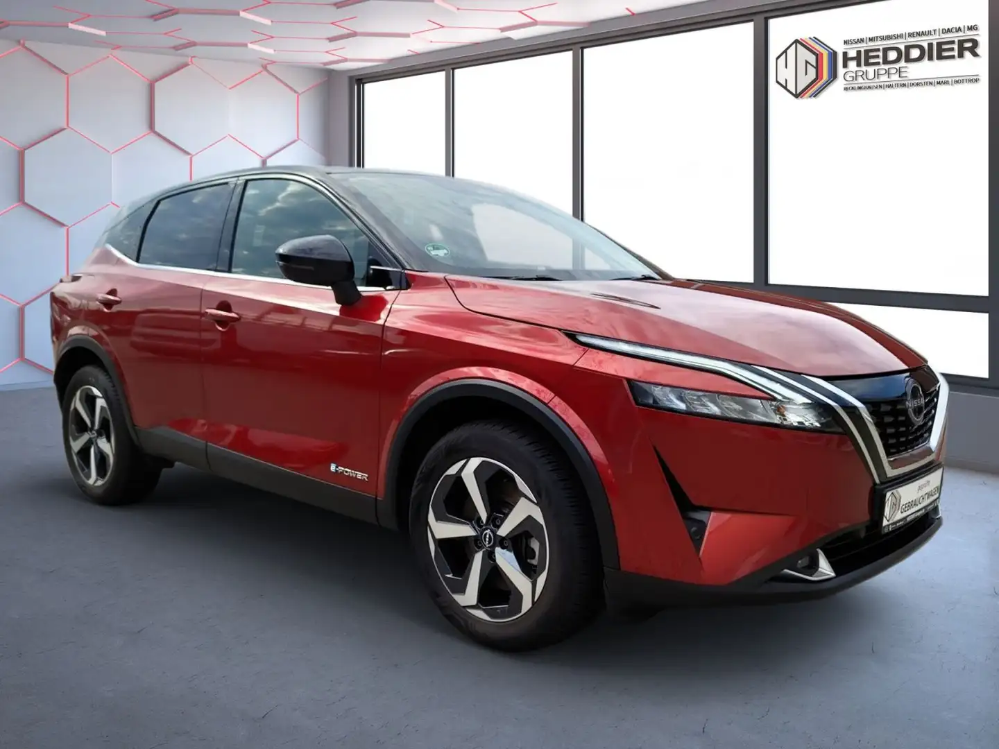 Nissan Qashqai N-Connecta e-Power*NAVI*KAMERA*PDC*SHZ*A Rosso - 2