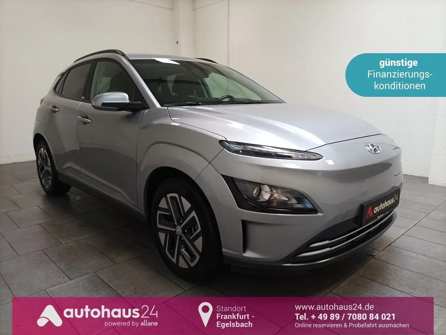 Hyundai Kona Ed. 30+ Navi|CAM|LED|Smart Key Argent - 1
