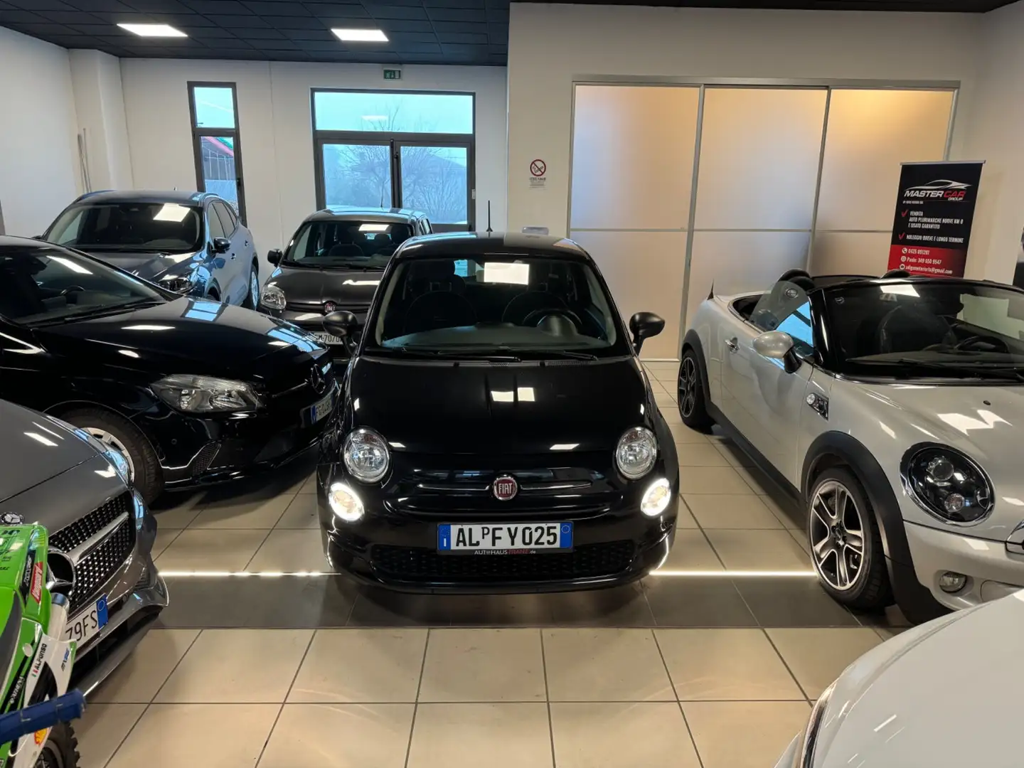 Fiat 500 1.2 Pop Neopatentati Negro - 1